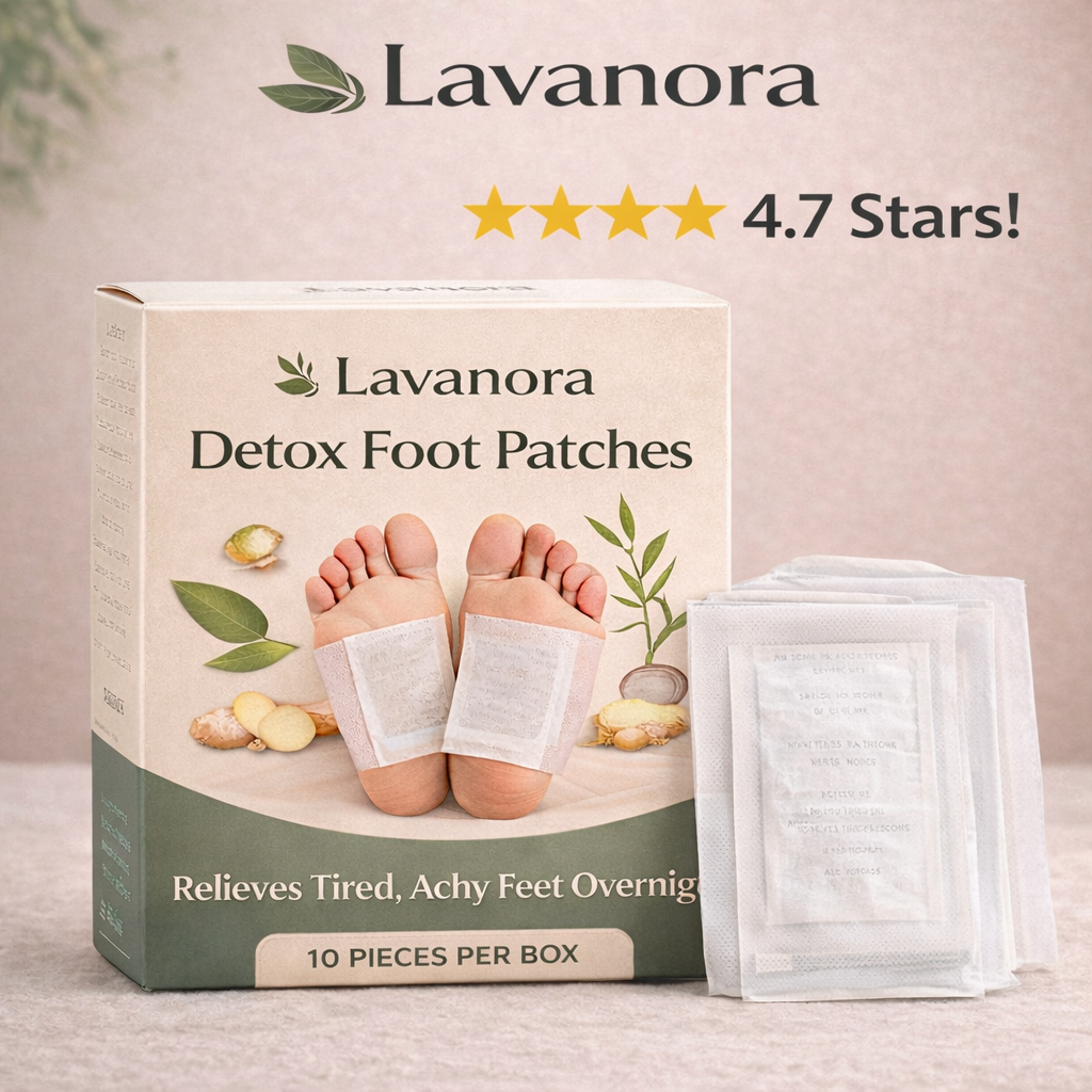 Detox Foot Patches for Tired & Sore Feet